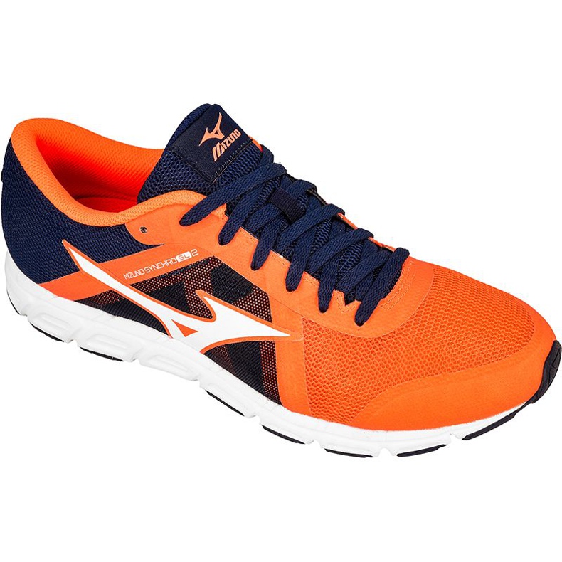 Mizuno Synchro Sl 2 löparskor marinblå orange