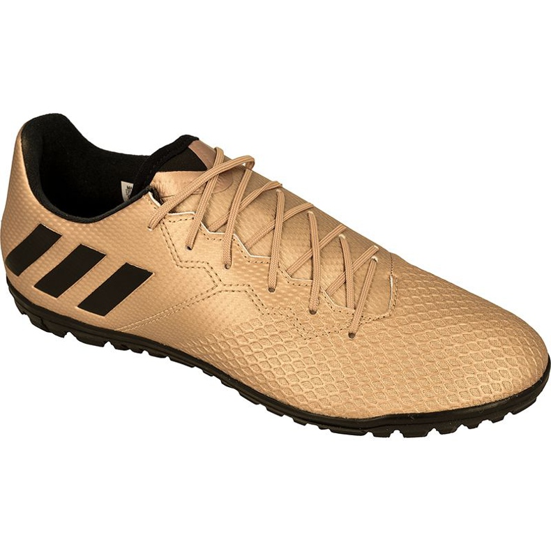Adidas Messi 16.3 Tf fotbollsskor gyllene