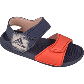 Adidas AltaSwim I Kids BA9287 sandaler violett orange