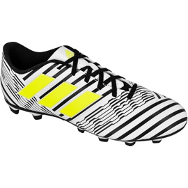 Adidas Nemeziz 17.4 FxG M S80606 fotbollsskor mångfärgad vit