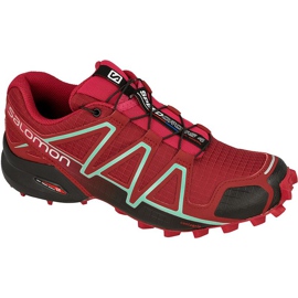 Löparskor Salomon Speedcross 4 röd
