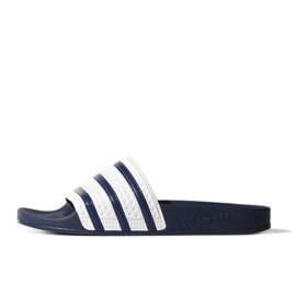 Adidas Originals Adilette M G16220 tofflor vit marinblå