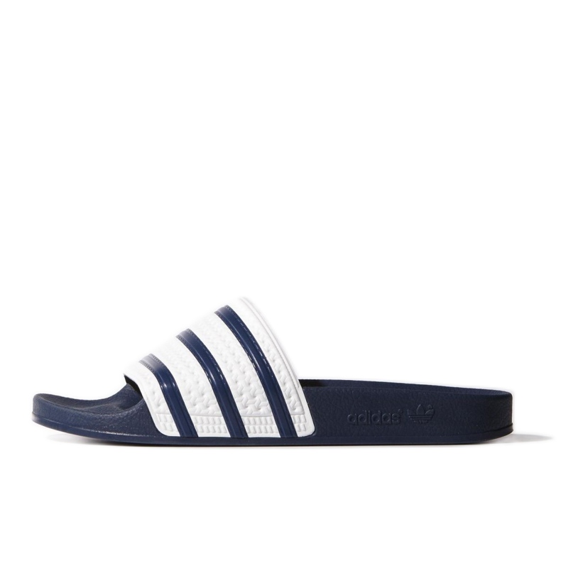 Adidas Originals Adilette M G16220 tofflor vit marinblå
