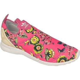 Skor adidas ORIGINALS ZX Flux ADV Smooth Slip On W S78960 mångfärgad rosa