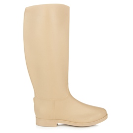 Galoscher knäpps med dragkedja brun