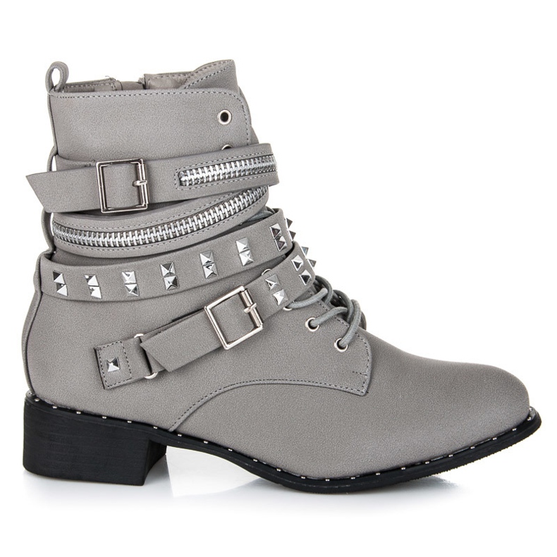 Vices New Collection Rocky boots arbetar grå