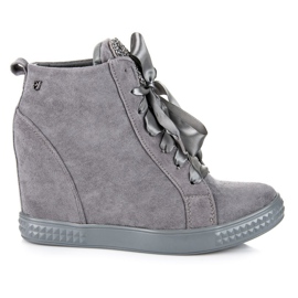 Vices New Collection Sneakers Bundna Med Ett Band grå