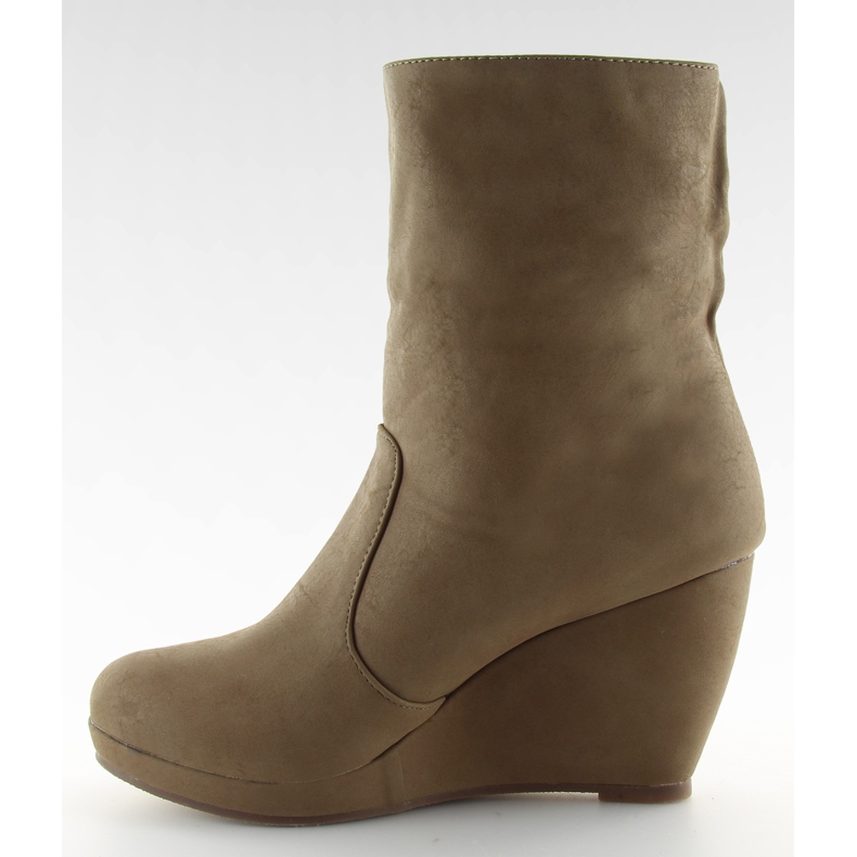 Ankel stövlar 100-396 Khaki kaki