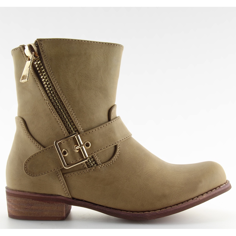 Stövlar snett reglaget FA91 Khaki kaki