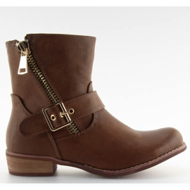 Stövlar snett reglaget FA91 Brun