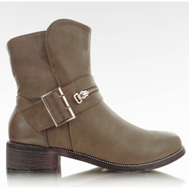 Jodhpur-stövlar med AH-01 khaki-spänne kaki