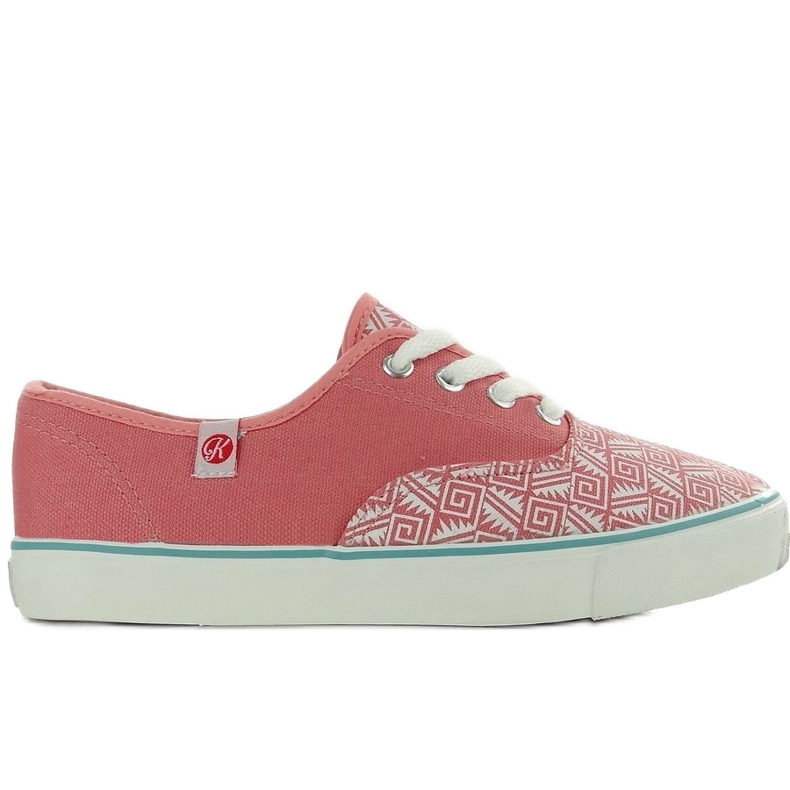 Vansiaki K145501 korall sneakers rosa mångfärgad