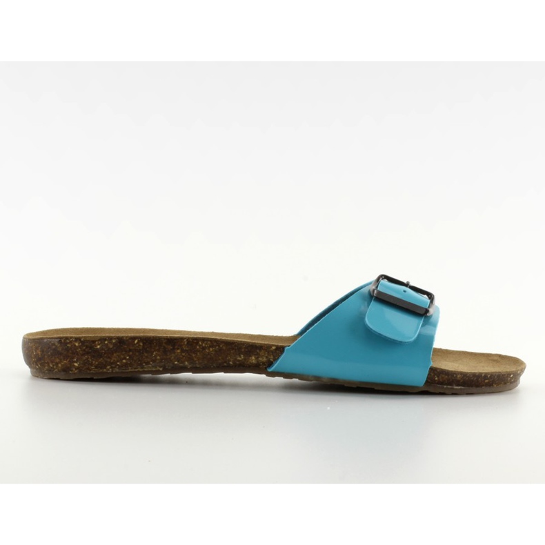 Tofflor med IR-283 spänne blå