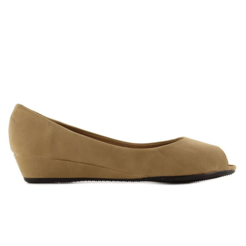 Släta ballerinor 005-63 khaki kaki