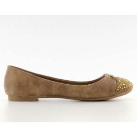 Ballerinas med jets MB-6212 khaki kaki
