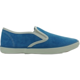 Blå oldschool 6037 sneakers