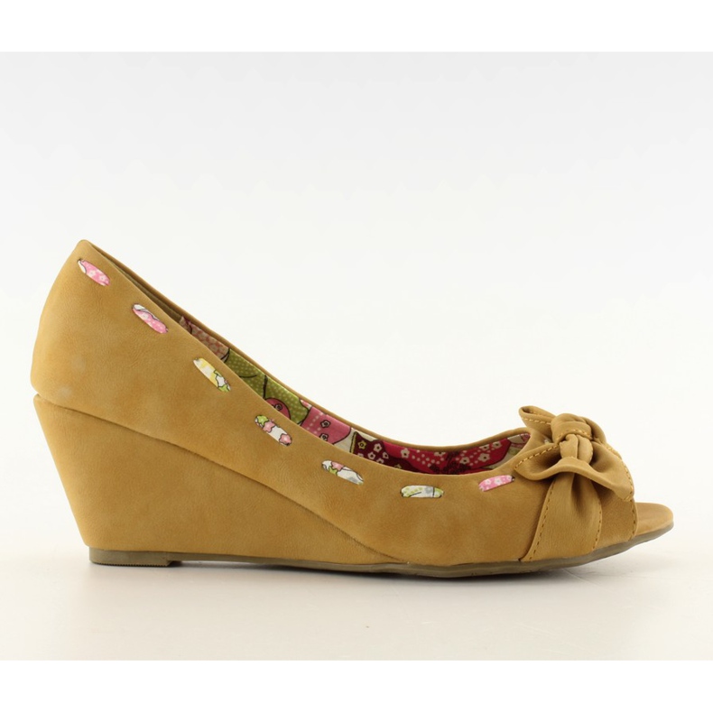 Pumps kilar 77-79 kamel brun