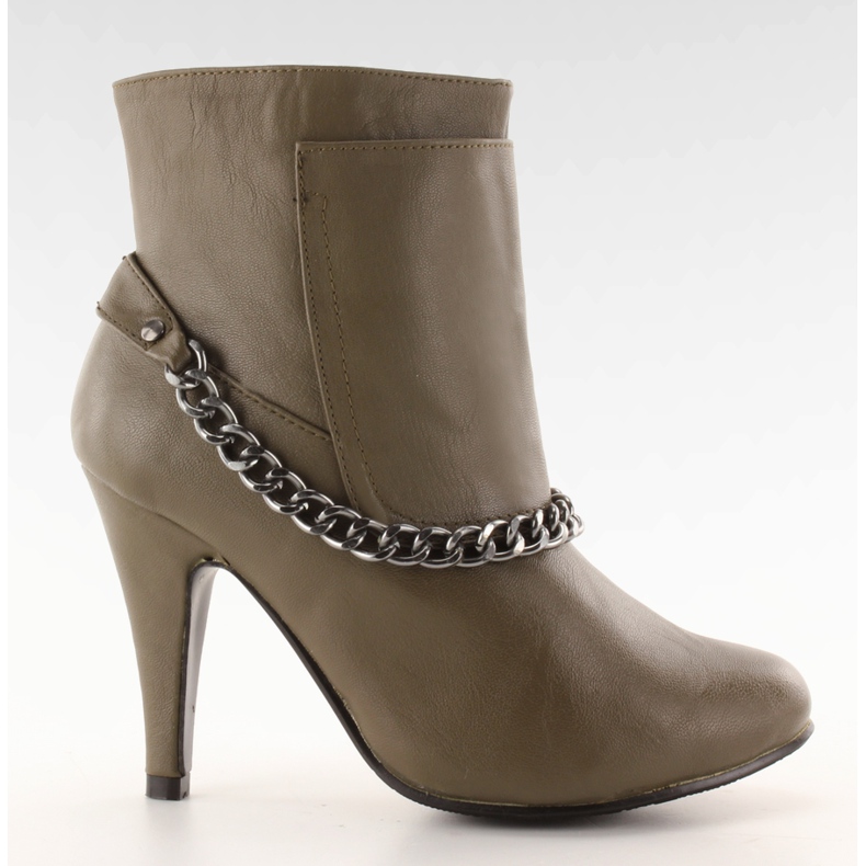 Stövlar kedja 2010-3 Khaki kaki