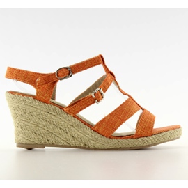HL201211 espadrillkilar orange