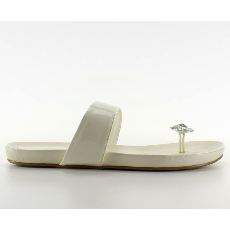 Original flip-flops 809-1 vit brun