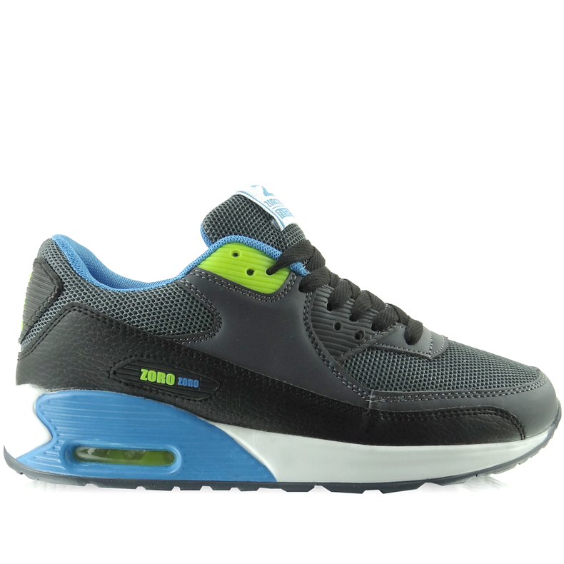 Air B123 Grå / Månad sneakers grön svart