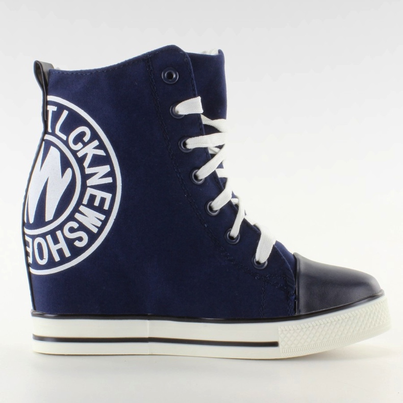 Sneakers med stämpel TL261 Navy marinblå