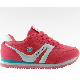 Skor körstil B686 hallon röd