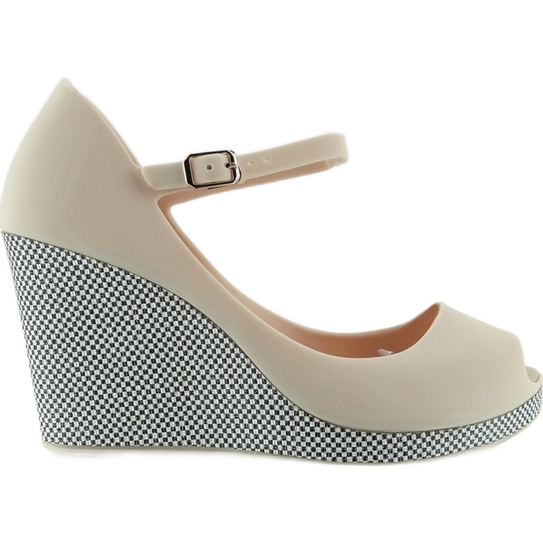 Sandaler Meliski Koturn Rutig S11 rosa mångfärgad