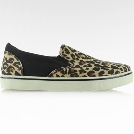 Slip-on ikoniska BL51 Leopard / Black sneakers svart brun