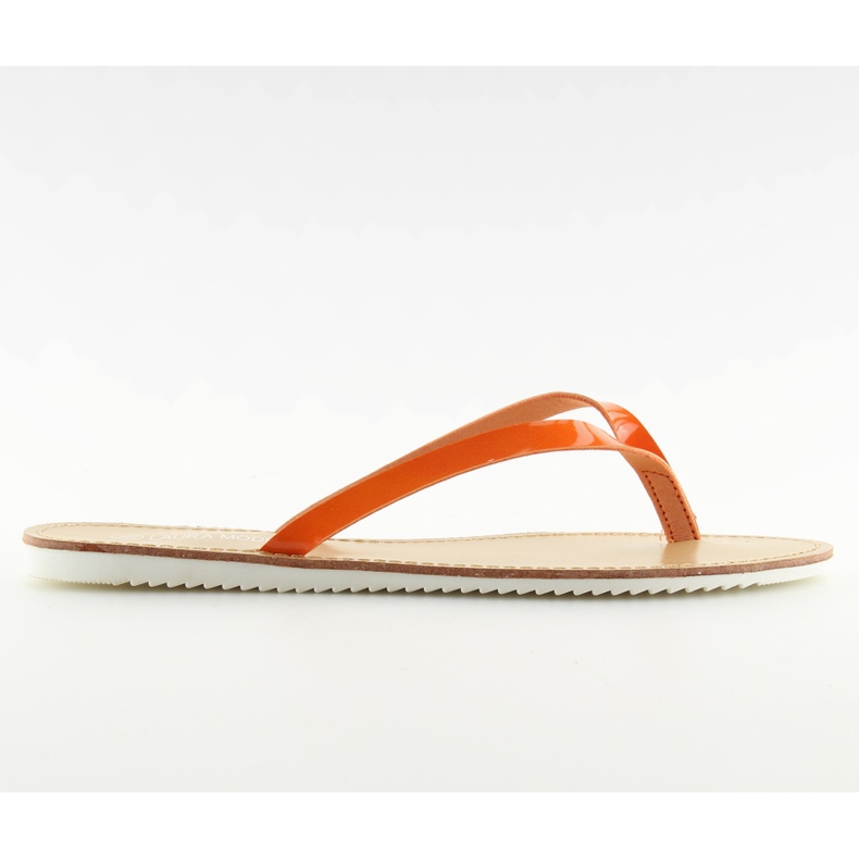 Tofflor, vitsula LS-76 Orange