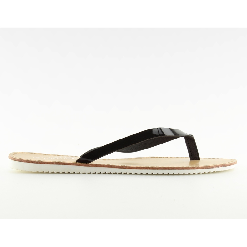 Flip-flops, vitsula LS-76 Black svart