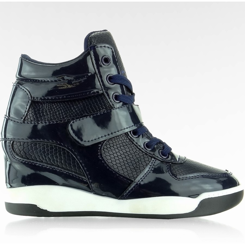 Sneakers Flytta dina fötter BKA-84 Dark Blue marinblå