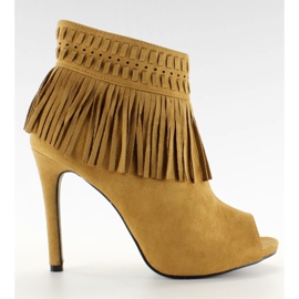 11016 Kamel med öppen tå mångfärgad