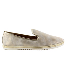 Elegant Slip-On blekt 6692 guld gyllene