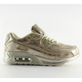 Luftsportskor tvättas 1-7 Guld gyllene