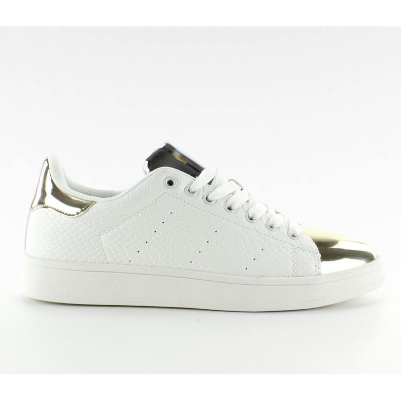 Sportskor speglar tår Q56 vit / guld