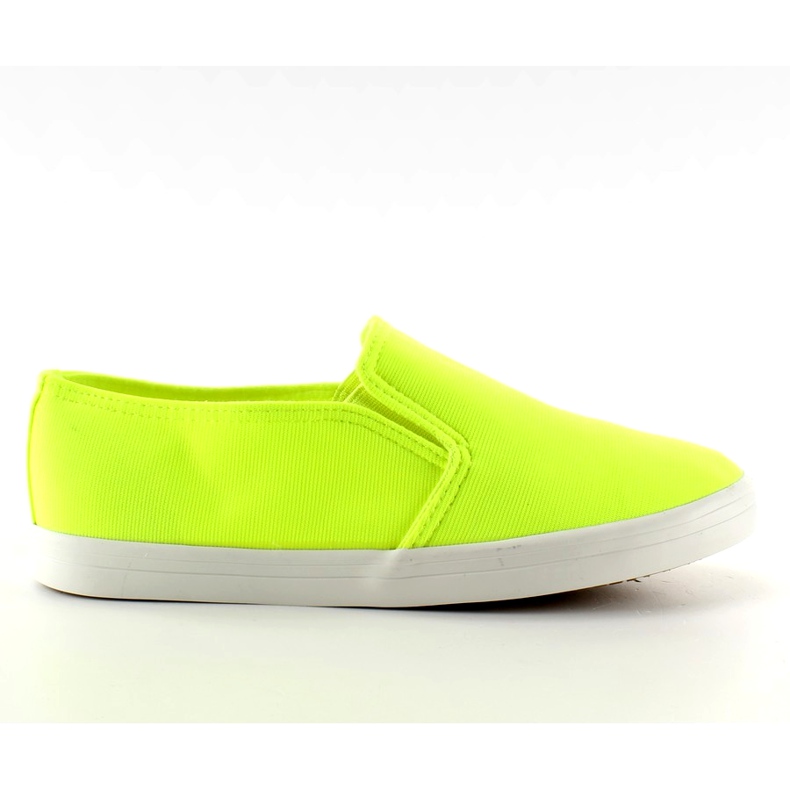Sneakers slip-on material 1-98 Gul