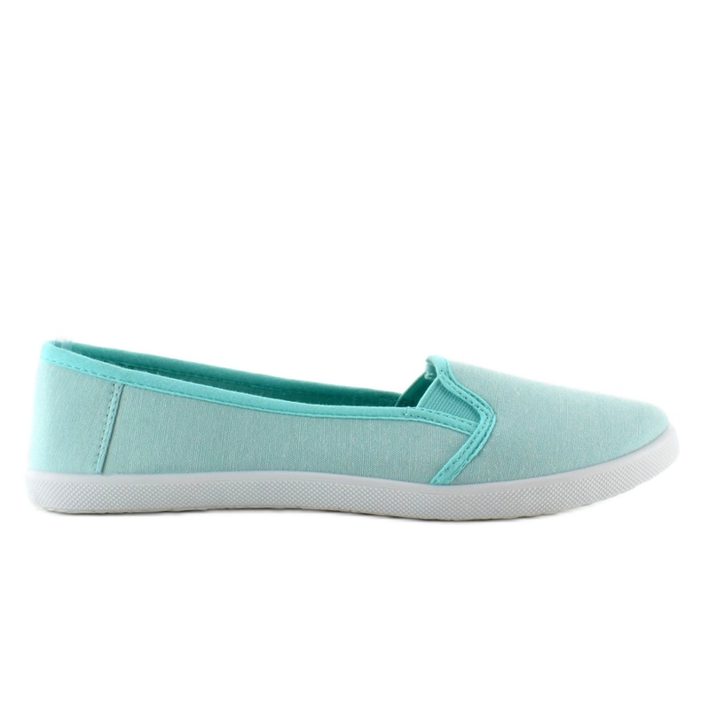 Sneakers, slip-on canvas C27-8 Blå