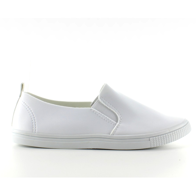 Snygga JX31 ​​​​vita slip-on sneakers