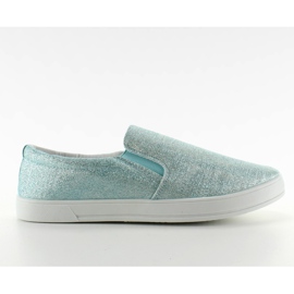 Iriserande slipony JX35 L. Blå