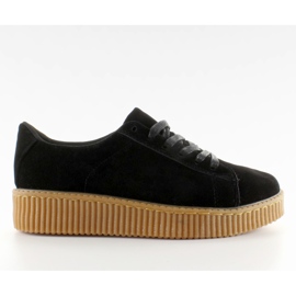 Creepers On K-95 Black Rubber Sole svart