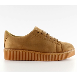Creepers On K-95 Camel Rubber Sole brun
