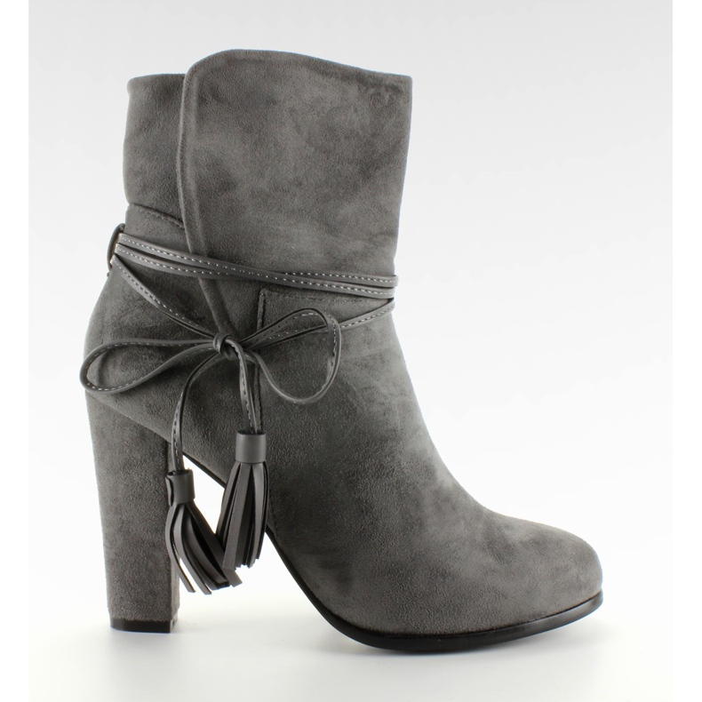 Stövlar med öppen överdel M243 Grå