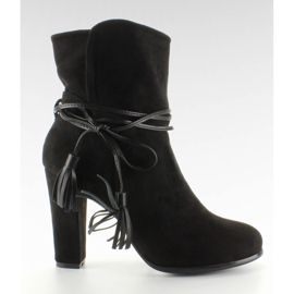 Stövlar med öppna överdelar M243 Svart