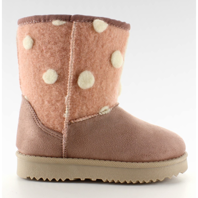 Emusy barn med Rosa kände övre