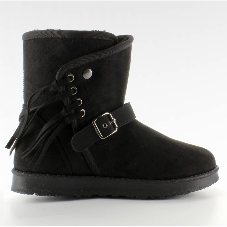 Damskor med tofsar K1661504 neger svart