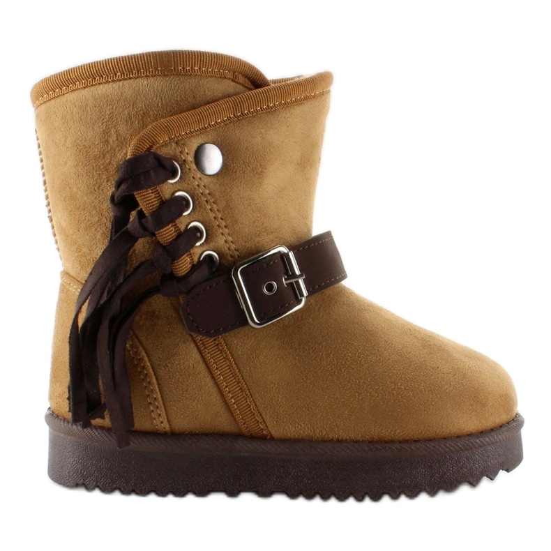 Barnemuski Med Frędzlami K1647404 Kamel brun