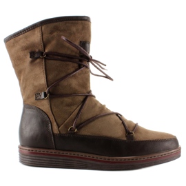 Halvnarviga mockastövlar K1650002 marron brun