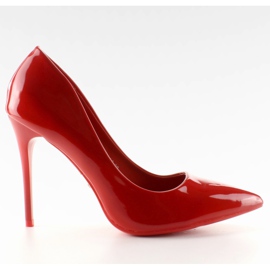 Vackra klassiska kvinnors ZJ-08 Red röd