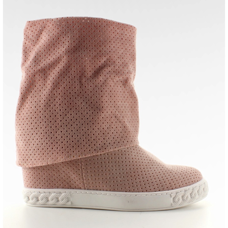 Openwork casadejki fällbar övre rosa